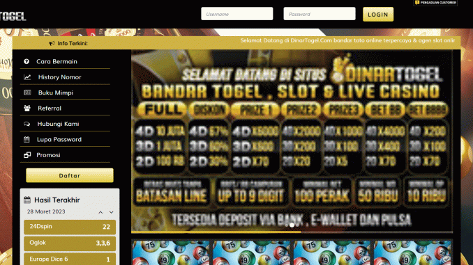 DINARTOGEL DINARTOGEL