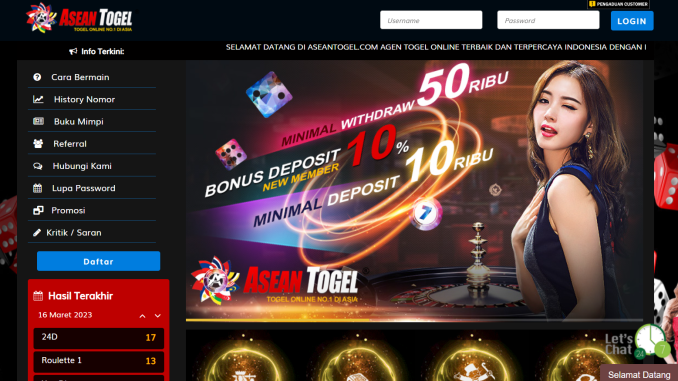 ASEANTOGEL ASEANTOGEL
